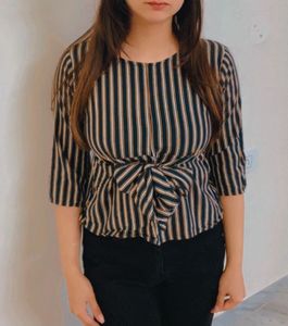 Waist Bow Top