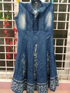 Denim Sleeveless Dress
