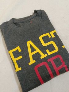 Gray Graphic T-Shirt