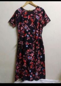 Beautiful Floral Print Anarkali Kurti