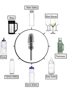 Silicon Bottle Cleaning Brush