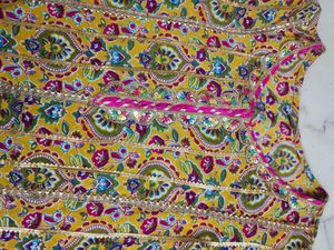 Floral Print Kurta Set