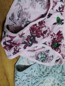 Floral Print Panties - 2 Pack