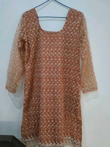 Beautiful Kurti With Embroidery