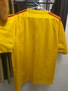 Adidas Yellow Training Tee