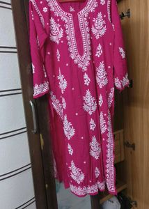 premium chikankari kurti set