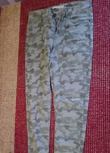 Camo Print Jeans