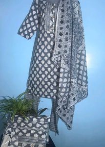 3 Piece Kurti Set