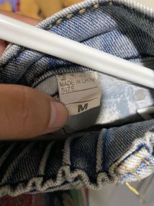 Ripped Light Wash Jeans