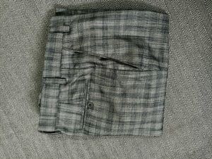 Vintage Plaid Formal Pant