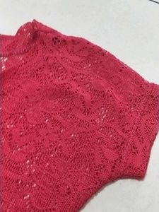 Lace Top Pink
