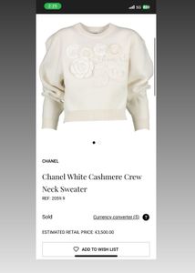 Chanel Coco Knit Sweater