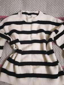 Striped Knit Sweater