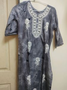 New Kurti Chikankari Work M size