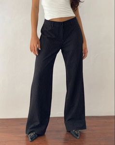 Pinstripe Trousers