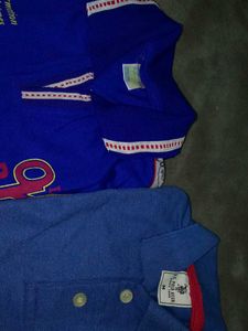 Blue OK Reverse T-Shirt