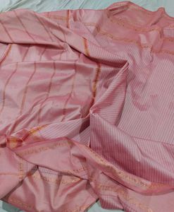 Light Pink Kanjeevaram Silk Saree