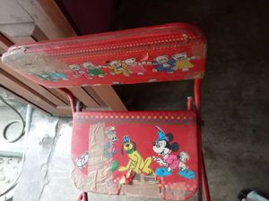 Children&#39;s Red Table &amp; Chair Set