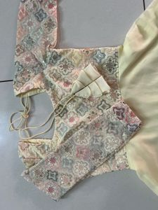 Elegant Yellow Ethnic Gown