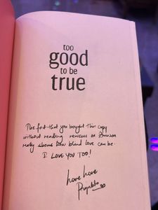 TOO GOOD TO BE TRUE