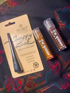 Eyeliner + Lip Glosses