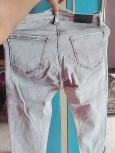 It&#39;s A Distressed Grey Jeans Of Tokyo Talkies
