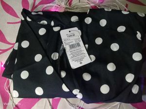 Chic Polka Dot Wrap Dress