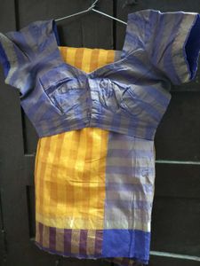 Beautiful Indian Saree with Stiched Blouse.