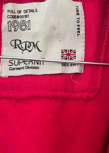 pink hoodie almost new