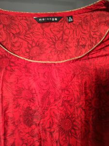 Maroonish Red Colour Kurta By Lifestyle