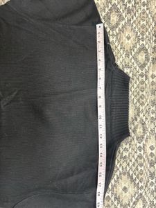 Argyle Patterned Knit Sweater