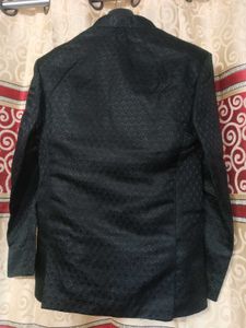 Black Jodhpuri Suit
