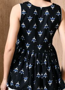 Printed Sleeveless Top