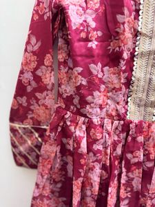 Inddus Floral Sharara Suit