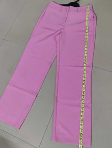 Elegant Pink Wide Leg pant