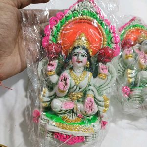 Lakshmi &amp; Ganesha Idol Set