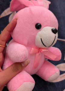 Pink Bunny Plush Toy
