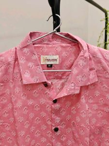 Pink Floral Shirt