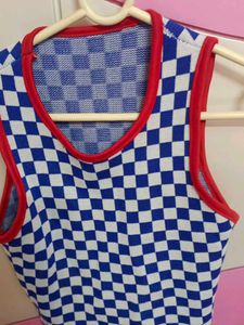 Checkered Tank Top