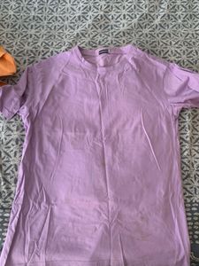 Lavender Casual T-Shirt