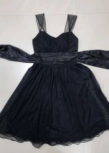 Black Tulle Party Dress