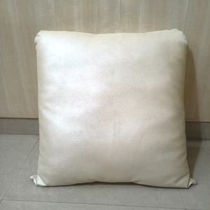 Ivory Off White Leather Cushions