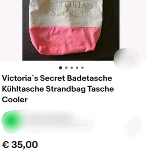 Victoria&#39;s Secret Weekender Tote Bag (Pink N Cream