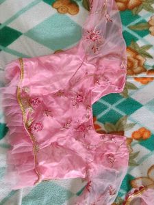 Lehenga Saree in pink colour