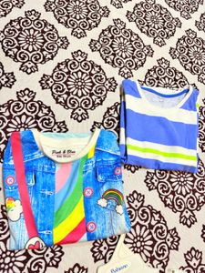 2 t shirts for girl