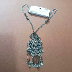 Peacock Pendant Necklace