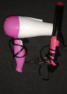 Straight And Curly Hair Straightener,Hair Dryer