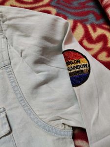 Light Wash Denim Button-Down