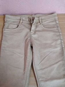 Khaki Slim Fit Jeans