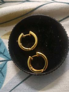 Gold Hoop Earrings